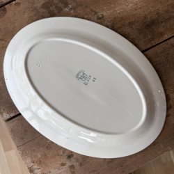 Elsterwerda Fajance Fad - 33,5 CM