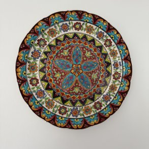 Vgplatte Grsk Vintage Farverig - 50