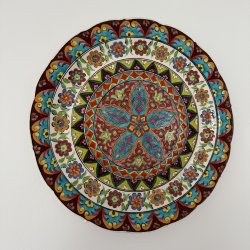 Vgplatte Grsk Vintage Farverig - 50