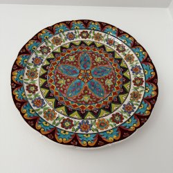 Vgplatte Grsk Vintage Farverig - 50