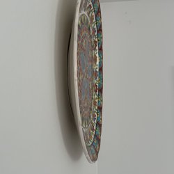 Vgplatte Grsk Vintage Farverig - 50