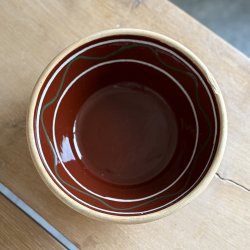 Ler Skl Glaseret brun - 23