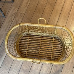 Stor Linnedkurv Med Hanke - 93 x 60 CM