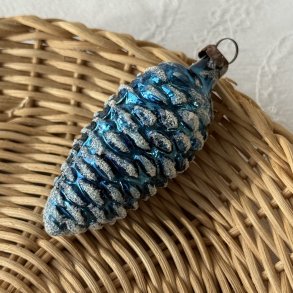 Vintage Julekugle Bl Kogle