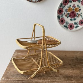 Retro Servietkurv 2 Etager 