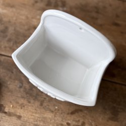 Saltkar Hvidt Med malet Tr Lg