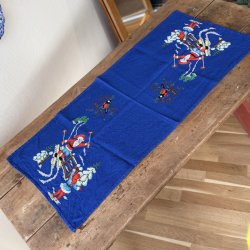 Broderet Jule Lber - 92x43 CM