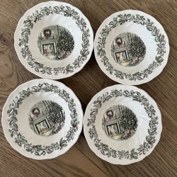 Engelsk Jule Skl Swirl  - 16,5 CM