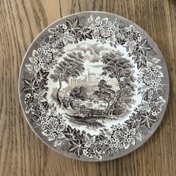 Engelsk Middagstallerken - 24,5 CM