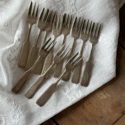 Kage Gafler I Pletslv - 11 stk 