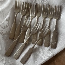 Kage Gafler I Pletslv - 11 stk 