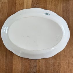 Engelsk Vintage Fad - 36 CM 