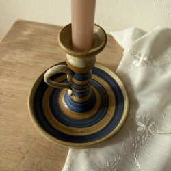 Keramik Lysestage Bl