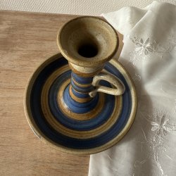 Keramik Lysestage Bl