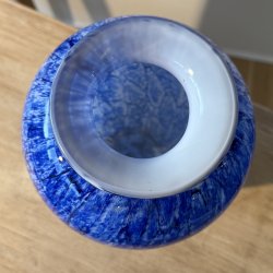 Mundblst Glas Vase - 31 CM