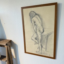 Original Tegning - 60x40 CM