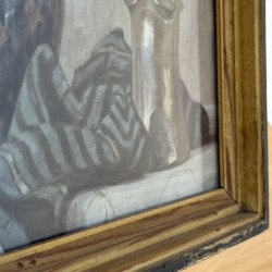 Tryk Lilla Blomst - 35 x 43 CM