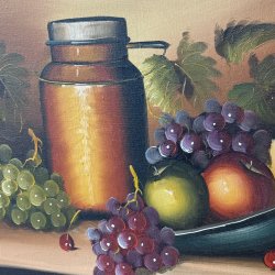 Maleri Med Frugtmotiv - 50,5 x 40,5 CM