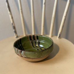 Grn Lerskl - 16 CM i diameter