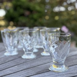 Vintage Swirl Glas P Fod