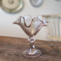 Glas opsats lyserd - 16 CM