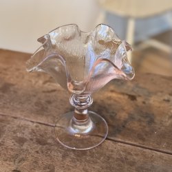 Glas opsats lyserd - 16 CM