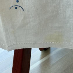 Broderet Dug - 130x170CM