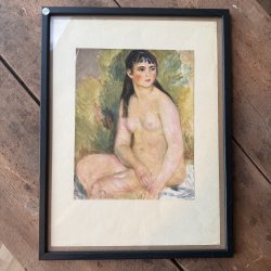 Auguste Renoirs Motiv Af Kvinde